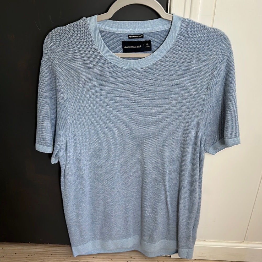 Men’s Abercrombie & Fitch Knitted short sleeve T Shirt